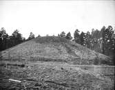 Ottarshögen i Vendels socken, Uppland april 1921