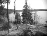 Strandsjön, Järlåsa socken, Uppland maj 1928