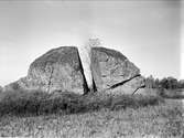 Flyttblock vid Norrbo, Gamla Uppsala socken, Uppland 1931