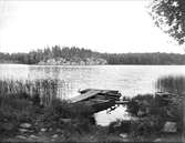 Lötsjön vid Länna, Almunge socken, Uppland juni 1934