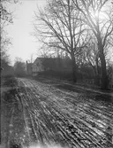 Utfartsvägen mot Stockholm, nuvarande Dag Hammarskjölds väg, Uppsala