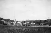 Romskt läger på Brattska ängen, Uddevalla, maj 1936