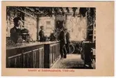 Tryckt på kortet: Interiör af Eskilstunaboden, Uddevalla