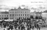 Parti af Torget i Uddevalla.
Uddevalla Musikhandel. Imp.