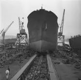 Sjösättning av fartyg 141 B/C Louise.