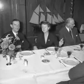 Sjösättningsmiddag för fartyget 149 M/S Herminia.