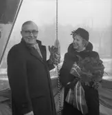 Dop och sjösättning av fartyg 169 M/S Fernleaf.