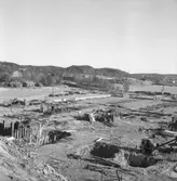 Plåt- och svetshallen bygggs, Sörvik.