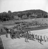 Svenska Flaggans Dag firas i Uddevalla den 6 juni 1950