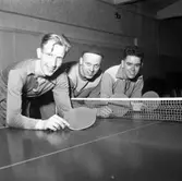Bordtennis, Uddevalla Tändsticksfabrik 1956