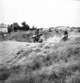 Motocross i Grunnebo sydväst om Vänersborg i juni 1959