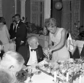 Middag till ära för dopet av M/S Björgfjell