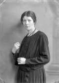 Fotograf Selma Sahlberg, självporträtt 1925