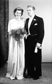 Brudparet Allan och Kay Lennerling.::