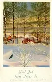 Notering på kortet: God Jul Gott Nytt År.
