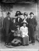 Grupp, oidentifierad, troligen 4 oktober 1907