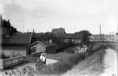 Norra Strandgatan i Jönköping från öster, år 1920.