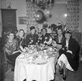 Syförening har maskerad 1953.