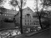 Husqvarna fabriken i Huskvarna år 1897, symaskinsavdelningen.