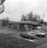 Shell bensinstation på Norsuddsgatan 8 i Jönköping den 1 april 1980.