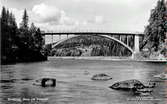 Bron vid Viforsen. Vykort.