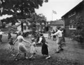 Midsommarfirande vid Tulebo Nordgård 1936