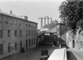 Viktor Samuelsons fabrik efter ombyggnad, 1941-1945. I folkmun kallad 