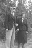 Givarens morfar och mormor; Viktor och Alma Karlsson. Mölndal 1930-tal.