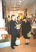 Invigning 1995-02-05 av Mölndals Museums nya utställning 