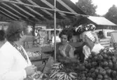 Torghandel på Nya torget, 1960-tal.