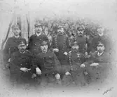 Postbetjänte i Kristianstad år 1889.