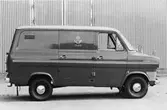 Skåpbil Ford Transit 1100, för posttransporter.