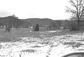 Vinterlandskap i Börsås, Hällesåker, mars 1993.