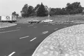 Rondell vid bostadshuset Ranntorp 2:2 i Lindome 1992-06-30.