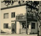 Solleftå postområde. Näsåker posstation, exteriör.