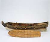 fartygsmodell, brännare.
tillhör Sjöhistoriska museet