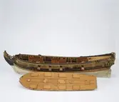 fartygsmodell, brännare.
tillhör Sjöhistoriska museet