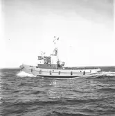 Bogserbåten Heros provtur