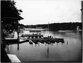 Stockholmsutställningen 1930
Bron och båtbryggor