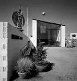 H55 Helsingborgsutställningen
Exteriör, entré till avdelningen för kyrklig konst.