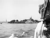 Kastellholmen i Stockholm fotograferad från en båt.
Exteriör

Resebilder Stockholm, Sverige, Italien mm