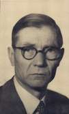 Biografiskt, personliga foton
Porträtt av en äldre Osvald Almqvist med glasögon.