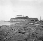 Varbergs fästning, Halland
Exteriör

Svensk arkitektur: kyrkor, herrgårdar med mera fotograferade av Arkitekturminnesföreningen 1908-23.