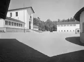 Frimurarbarnhemmet i Blackeberg
Exteriör. Skolan, gymnastiksalen och hörn av matsalen