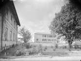 Läroverk i Motala.
Exteriör.