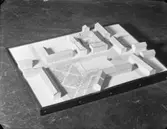 Modell av Gislaveds hotell med tillbyggnad