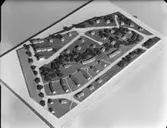 Modell av Roslags-Näsbys stadsplan