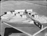 Modell av punkthus, Kvarnholmen