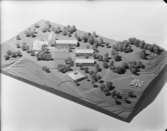 Modell av kommunalhus, Huddinge