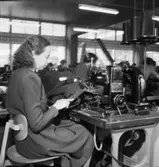 Slitmans fabrik
Olika arbetsmoment med personal
Interiör